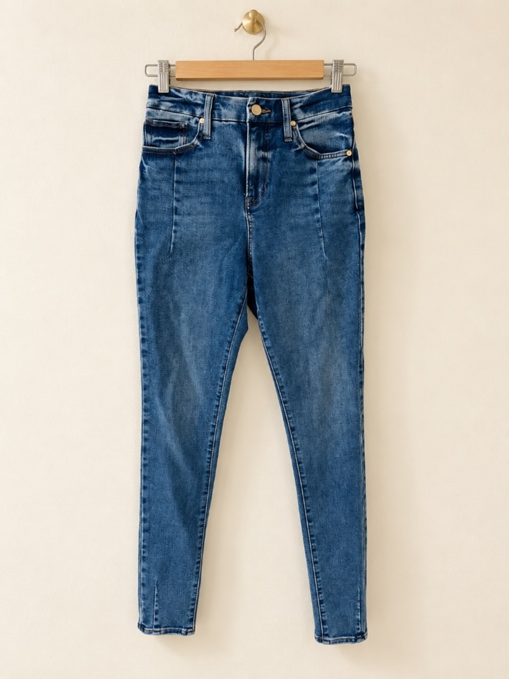 Express Skinny High Rise Ultra Stretch Jeans Women’s Size S Blue